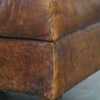 Stoere Hocker Gemaakt Van Schapenleer thumbnail 9