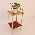 Vintage Bijzettafel, Mid-Century Plantentafel, Retro 1960S thumbnail 2