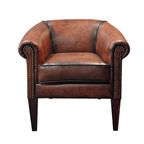 Chesterfield Club Chair - Antiek Bruin thumbnail 9