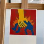 Keith Haring, Untitled, 1984, Vintage 1984-86, Set Of 7 Offset Lithograph Postcards thumbnail 13