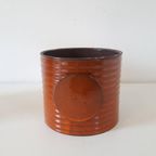 Vintage Oranje Bloempot thumbnail 2