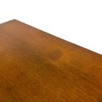Vintage Bureau Jaren 60 Compacte Werkplek Teak Design thumbnail 17