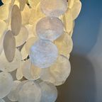 Meerdere Beschikbaar Capiz Schelpen Hanglamp Parelmoer Schelp Gouden Details ! Luxe Uitvoering thumbnail 20