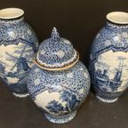 Groot Oud Kaststel, Villeroy En Boch, 32 Cm Hoog thumbnail 4