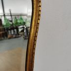 Vintage Goudkleurige Barok Rococo Spiegel Kuifspiegel Schouwspiegel 119 thumbnail 13