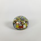 Murano - Milifiori - Seguso - Italie - Venezia- Paperweight - Designglas - 80'S thumbnail 3