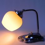 Art Deco Bureaulamp Met Verstelbare Kap thumbnail 9