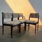 Vier Zeldzame Vintage Eetkamerstoelen, Model 641p, Rudolf Glatzel Voor Thonet thumbnail 8