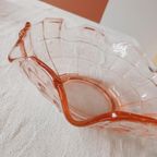 Roze Persglas Schaal Zakdoek Serveerschaal thumbnail 2