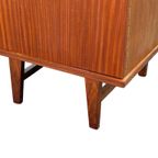 Vintage Compacte Kledingkast Wandrobe Jaren 60 Teak Kast thumbnail 4