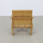 Dutch Lounge Chair In The Style Of Gerrit Rietveld, 1980s thumbnail 2
