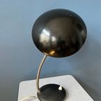 Kleine Zwarte Metalen Bureaulamp In Bauhaus-Stijl thumbnail 7