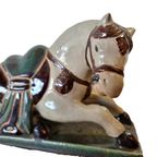 Chinees Tang Style Keramiek Paard Uit De Jaren 50 thumbnail 7