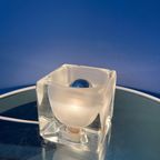 Mid Century Peill & Putzler 'ice Cube' Kubus Glazen Tafellamp thumbnail 4