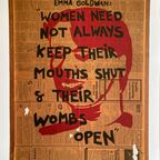 Monica Sjöö, Women Need Not Always Keep Their Mouths Shut thumbnail 5