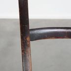 Tijdloze Stijlvolle Set Van 4 Antieke Engelse Oxford Eetkamer/ Keuken Stoelen thumbnail 12