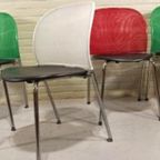 4 Postmodern Orta Stoelen, Christoph Hindermann, Dietiker thumbnail 10