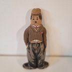 Antieke Charly Chaplin Doll Oude Pop Engels thumbnail 5