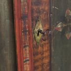 Antieke Beschilderde Bruidskast 1830 thumbnail 3