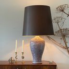 Xl Bruine Keramiek Tafellamp 91Cm Hoog - Schemerlamp - Lamp thumbnail 3