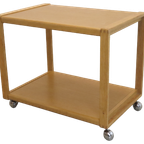 Vintage Deense Trolley 'biersted' Washed Oak thumbnail 2