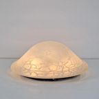 Vintage Xl Plafonniere Mushroom Plafondlamp Glas Mid Century thumbnail 4