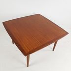Vintage Teak Houten Salontafel Vierkant Deens Design thumbnail 3
