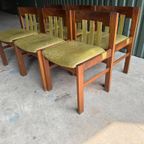 Brutalist Eetkamerset In Wengé Stijl Ado Chale thumbnail 15
