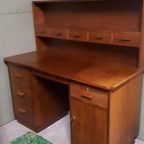 Vintage Bureau Jaren 60 Teak Bureau Deens Bureau thumbnail 3