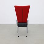 4x Postmoderne Eetkamerstoel 2-tone, 1980s thumbnail 3