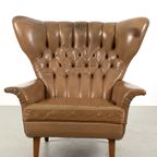 Vintage Wingback Fauteuil 57044 thumbnail 5