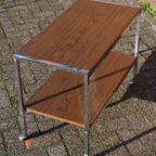 Retro Bijzet Trolley Dranken Tafel Op Wieltjes thumbnail 2