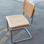 Vintage Marcel Breuer Cesca Webbing Stoel thumbnail 4