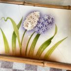 Jaren 60 Etagere Plantentafel Bamboe En Keramiek thumbnail 2