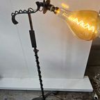 Antieke Staande Lamp.In Orginele Staat thumbnail 8