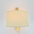 10 Stuks Vintage Baulmann Wandlamp Messing Regency ’70 Goud thumbnail 3