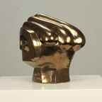Ceramic Head By Roy Terbeek, 1994 thumbnail 6