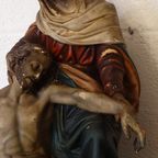 Groot Pieta Beeld Van Ch. Proost Sartini Antwerpen. thumbnail 9
