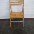4x Klapstoelen Van Ctc In Beukenhout thumbnail 3