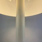 Large Mid-century Fully White Acrylic Mushroom Table Lamp Xl 1970 thumbnail 7