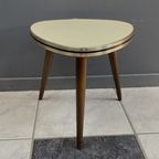 Yellow Formica Plant Table 1960S thumbnail 4
