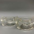Set Vintage Persglas Eierdopjes Kip 2 Stuks thumbnail 5