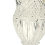 Vintage Vaas Boheems Kristal Diamant Patroon Medici 23cm thumbnail 10