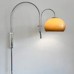 Mid-Century Design Dijkstra Mushroom Arc Wandlamp 1970S thumbnail 6