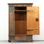 Antieke Beschilderde Bruidskast 1834 thumbnail 16