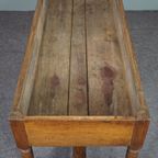 Antieke Side Table/ Dressoir Met Opbergruimte Onder Het Blad thumbnail 10