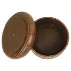Design Mushroom Poef Opbergruimte De Sede Bruin Leer 57cm thumbnail 9