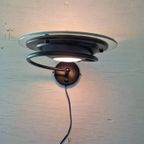 Vintage Postmoderne Steinhauer Ufo Wandlamp Design thumbnail 4