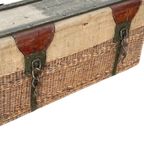 Wwi - German - Provisions Case Made From Wicker With Leather Straps thumbnail 7