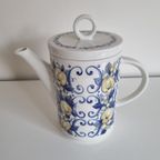 Villeroy & Boch Cadiz Vintage Grote Koffiepot, Porselein Uit Luxemburg, Cadiz Fruit Motief thumbnail 6